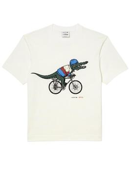 Lacoste Tee-Shirt Farine/Sex Education