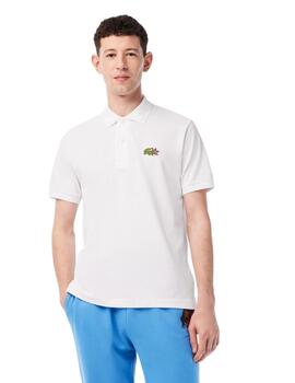 Lacoste Chemise Col Bord-Cotes Manches Longues Bla