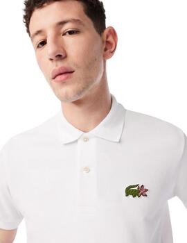 Lacoste Chemise Col Bord-Cotes Manches Longues Bla