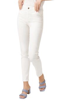 Naf Naf Pantalon Blanc