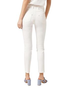 Naf Naf Pantalon Blanc