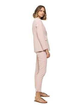 Hongo Chaqueta Rosa Palo