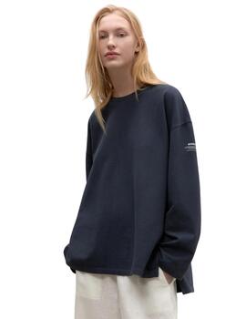 Ecoalf Portolisalf Sweatshirt Woman Deep Navy