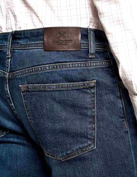 Vaqueros Hackett slim fit desgastados para hombre