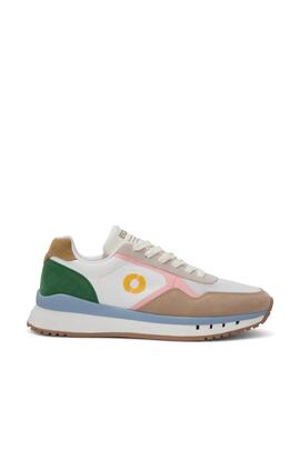 Ecoalf Cervinoalf Sneakers Woman Off White/ Pink