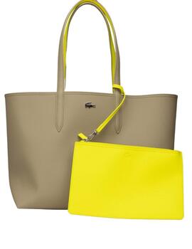 Lacoste Shopping Bag Brindille Jaune Elec