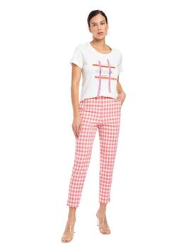 Alba Conde Pantalon Coral