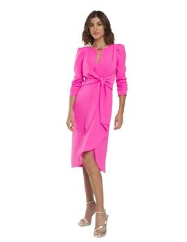 Alba Conde Vestido Fucsia