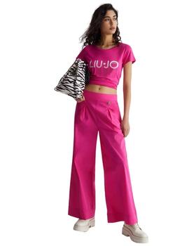 Liujo T-Shirt  Dk.Fuxia/Liujo Stras