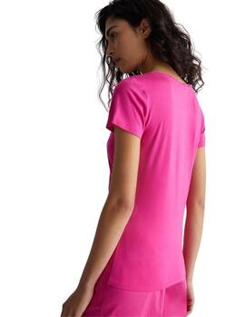 Liujo T-Shirt  Dk.Fuxia/Liujo Stras