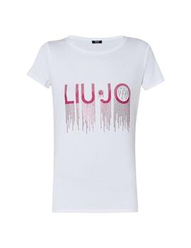 Liujo T-Shirt  B.Co/Liujo Strass