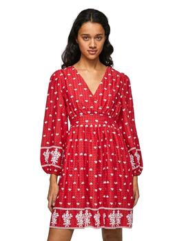 Pepe Jeans Vestido Studio Red