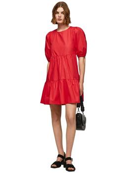 Pepe Jeans Vestido Studio Red