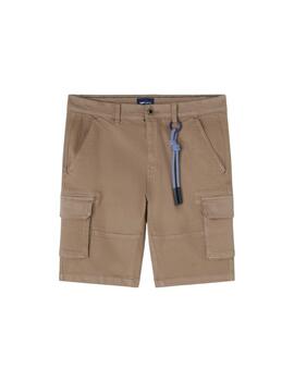 Gas Pantalones Old Gab. Bicol. Str. Sand Beige