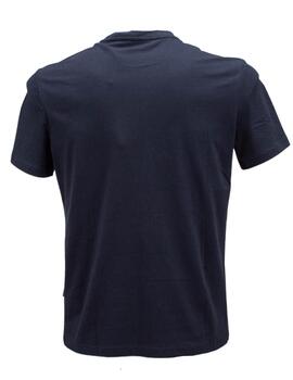 Gas Camiseta Jersey Solid Stag Navy Blue