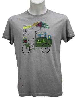 Shockly Camiseta S  Ts-Mojito Grey