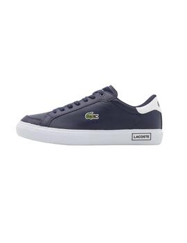 Lacoste Powercourt 123 3 Sma Nvy/Wht