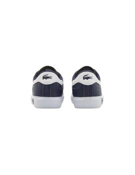 Lacoste Powercourt 123 3 Sma Nvy/Wht