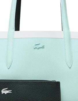 Lacoste Shopping Bag Pastille Sinople Farine
