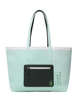 Lacoste Shopping Bag Pastille Sinople Farine