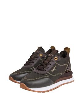 Pepe Jeans Zapatillas Blur Contour Conker Brown