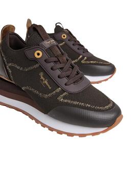 Pepe Jeans Zapatillas Blur Contour Conker Brown