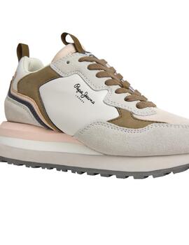 Pepe Jeans Zapatillas Blur Point Daisy Beige