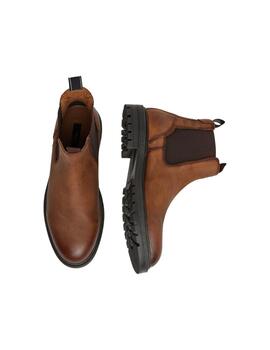 Pepe Jeans Botas Logan Chelsea Cognac Brown