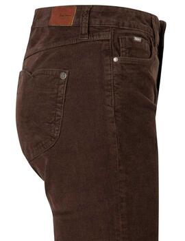 Pepe Jeans Pantalones Willa Trail Brown