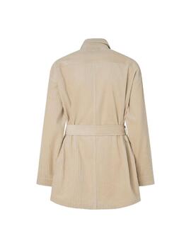 Pepe Jeans Camisa Kelsey Cord Sand Beige