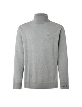 Pepe Jeans Punto Andre Turtle Neck Marl Grey