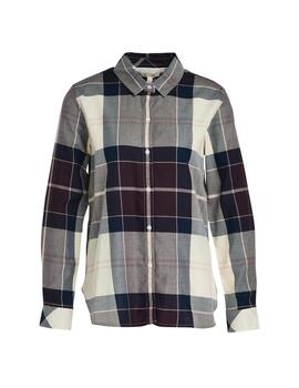 Barbour Camisa Cloud/Black