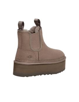 Ugg Botas  W Neumel Platform Chelsea Skp - Smoke P
