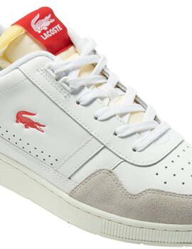 Lacoste T-Clip 223 5 Sma Wht/Red