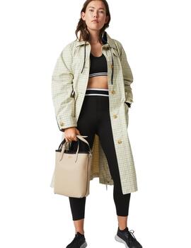 Lacoste Vertical Shopping Bag Noir Krema