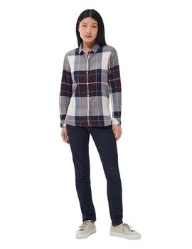 Barbour Camisa Cloud/Black