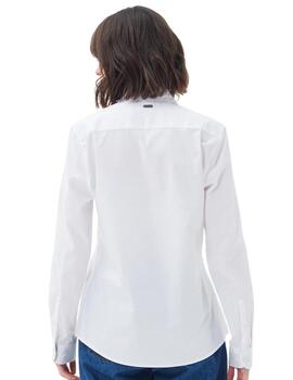Barbour Camisa White/Fawn