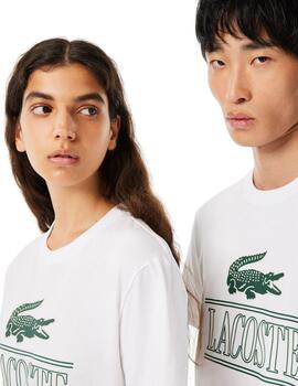 Lacoste Tee-Shirt Blanc