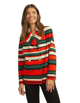 Alba Conde Chaqueta Multicolor