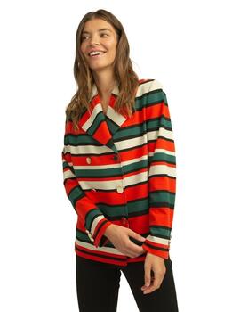 Alba Conde Chaqueta Multicolor