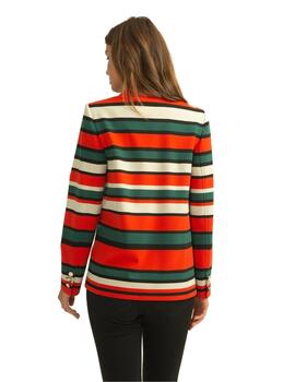 Alba Conde Chaqueta Multicolor