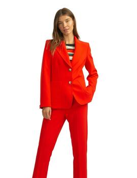 Alba Conde Chaqueta Rojo