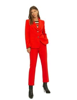 Alba Conde Chaqueta Rojo