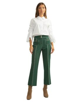 Alba Conde Blusa Blanco