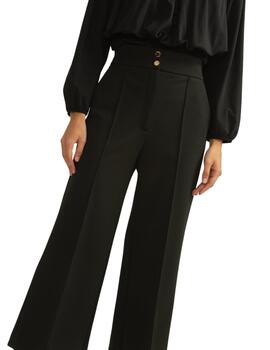Alba Conde Pantalon Negro