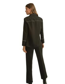 Alba Conde Blusa Negro