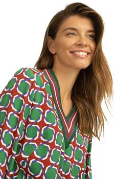 Alba Conde Vestido Multicolor