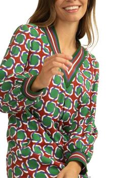 Alba Conde Vestido Multicolor