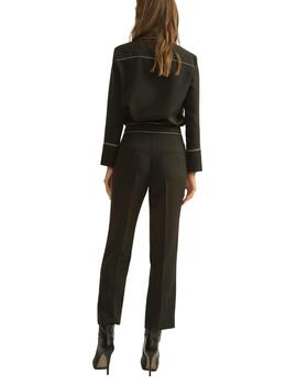 Alba Conde Pantalon Negro