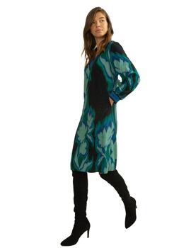 Alba Conde Vestido Azul